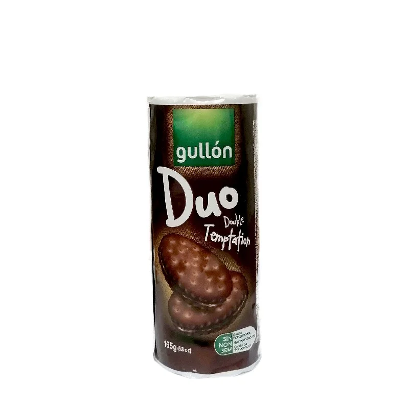  -Splash-proof food bowl AND Anti-choking slow food bowlGullon  Duo Double Temptation Chocolate 165 g