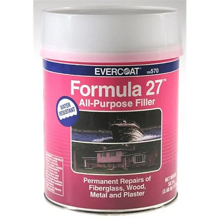 - Pet tear stain cleaning wipesEvercoat Formula 27 All-Purpose Filler 1 Pt
