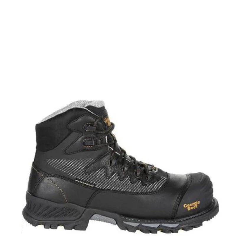 Georgia Boot Men's Rumbler 6"" Waterproof EH Comp Toe Hiker Boot