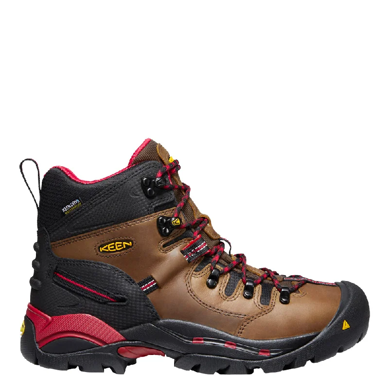 KEEN Utility Men's Pittsburgh 6"" Waterproof Steel Toe Work Boot